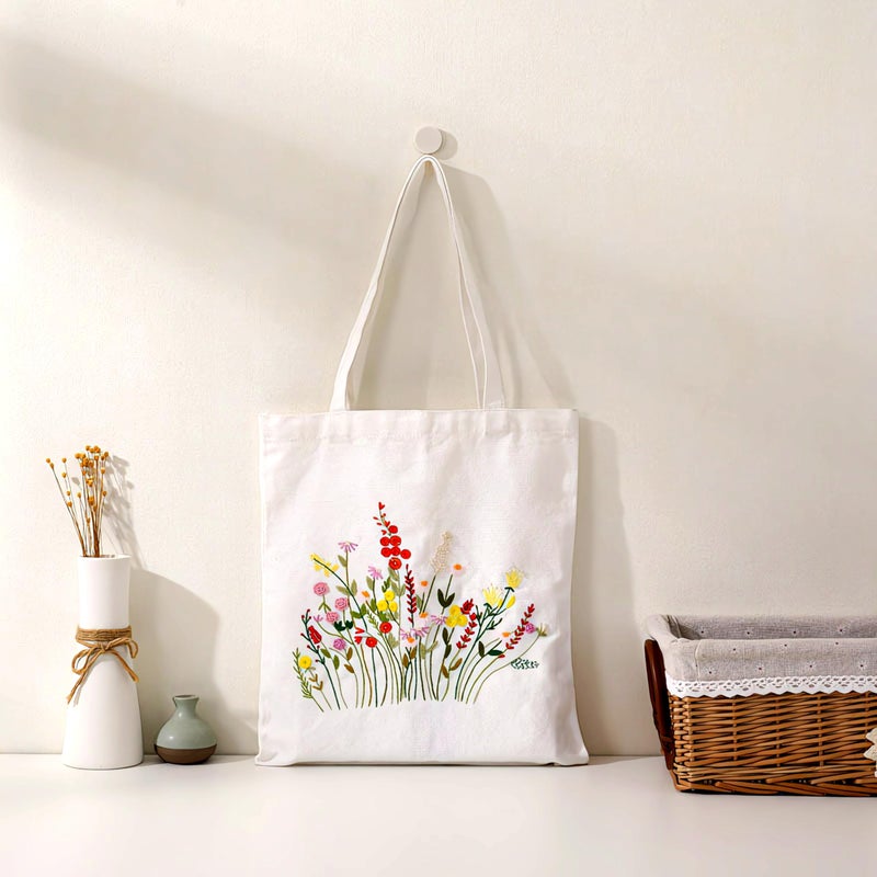 iNee 100% Cotton Fabric for Embroidery, Embroidery Fabric Cotton, 20 by 60-Inch, White - Image 4